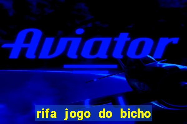 rifa jogo do bicho para imprimir